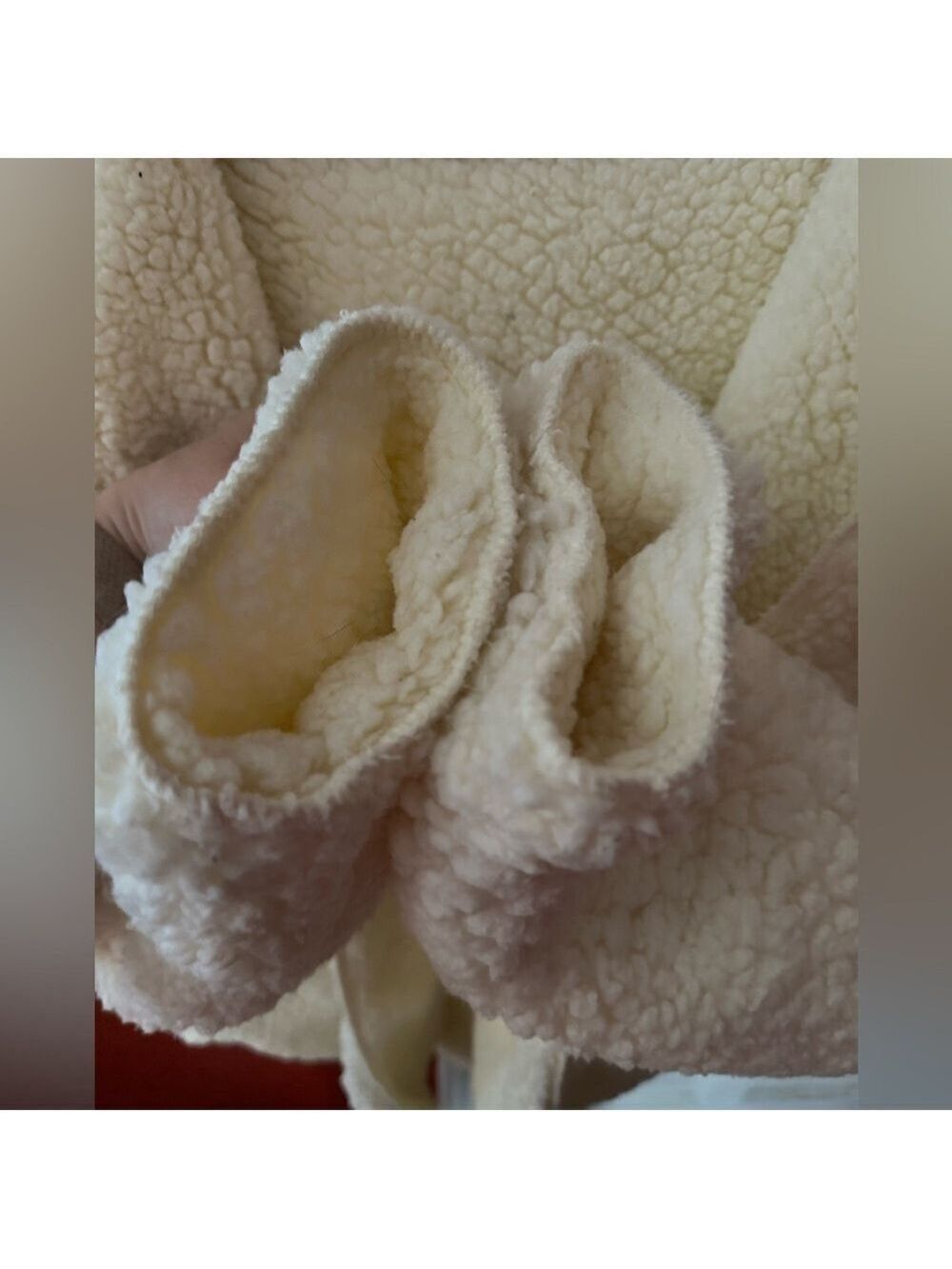 Urban Outfitters Oversized M/L Hooded Open Fluffy Sweater Jacket - Picture 8 of 9